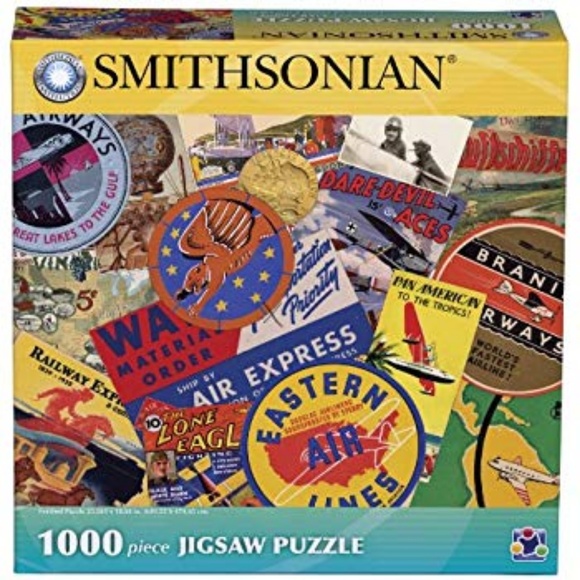 Smithsonian History of Flight Airplanes Puzzle - Picture 1 of 8